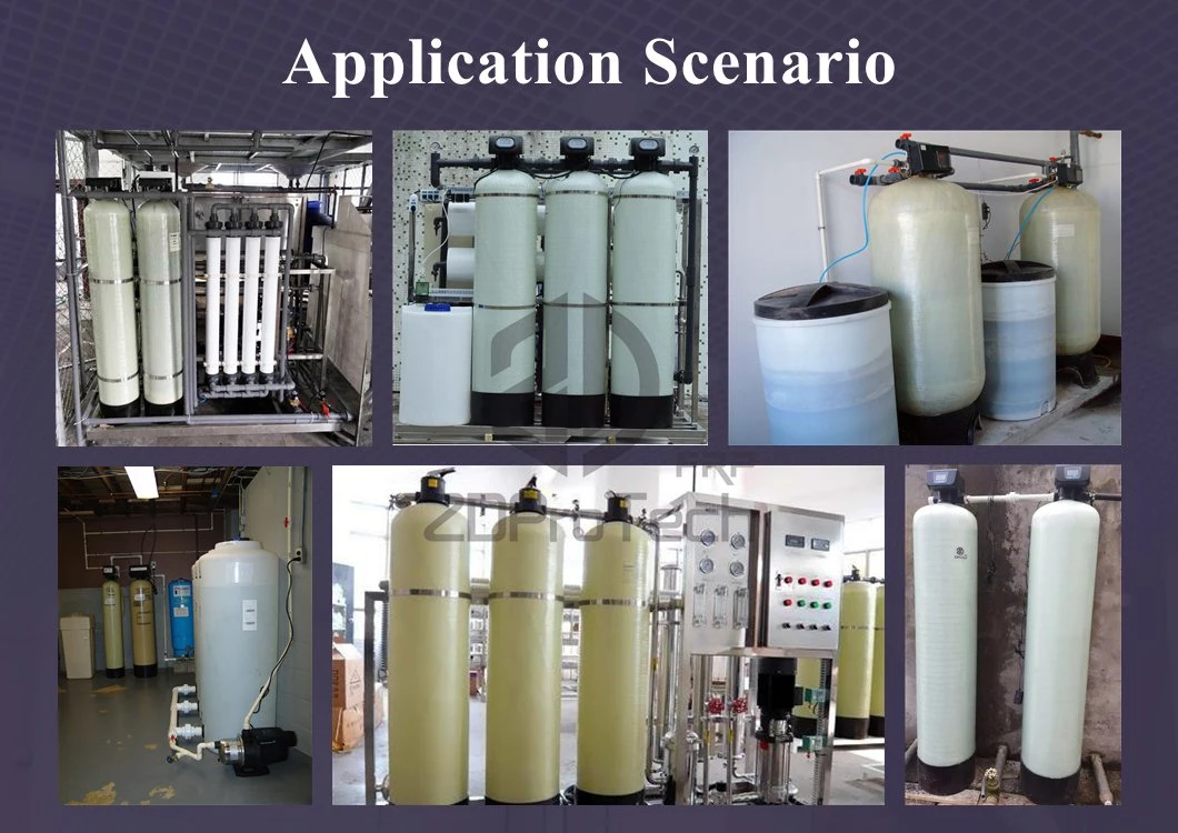 [MID Year Hot Sale] Chemical Storage Vertical Water Softener FRP Tank /FRP Pressure Vessel/ Water Filter Tank/ Water Treatment 0844/1054/1252/1354/1465
